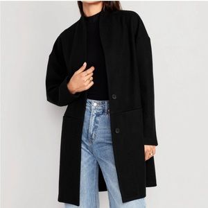 Long-Line Cardigan Coat